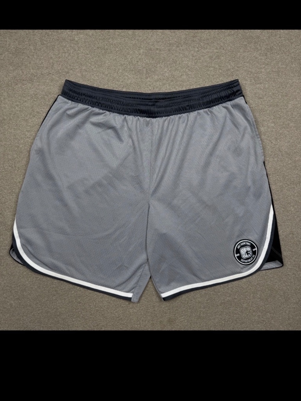 And1 Shorts Mens Size 3XL Gray Basketball Performance Vintage Y2K Andone AND 1